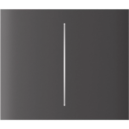 Кнопка центральная для двухклавишного вертикального выключателя Ajax LightSwitch, серый (000046478)