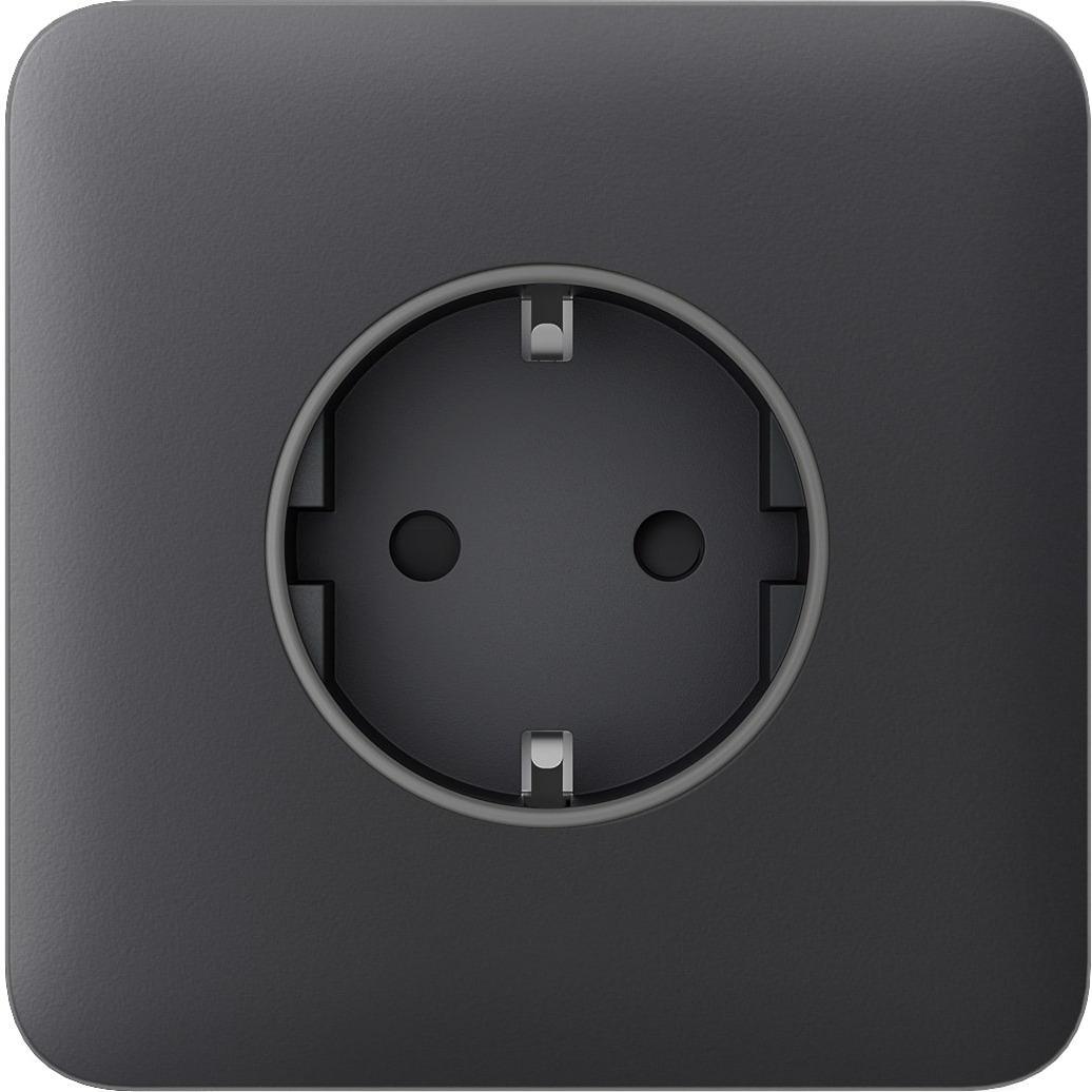 Передняя панель для встраиваемой розетки Ajax SoloCover for Outlet Basic, graphite (000046675)