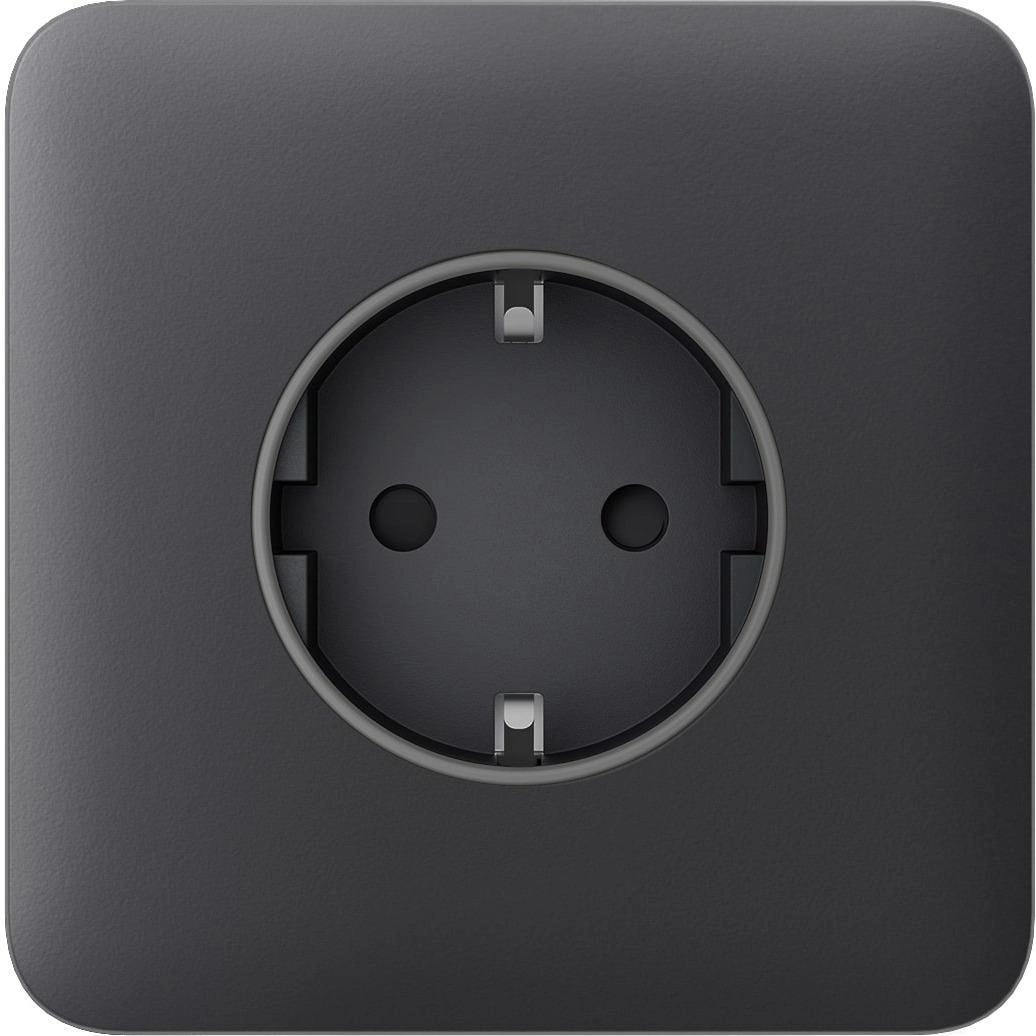 Передняя панель для встраиваемой розетки Ajax SoloCover for Outlet Basic, graphite (000046675)
