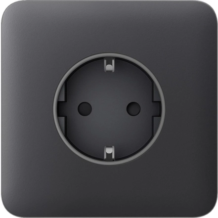Передняя панель для встраиваемой розетки Ajax SoloCover for Outlet Basic, graphite (000046675)