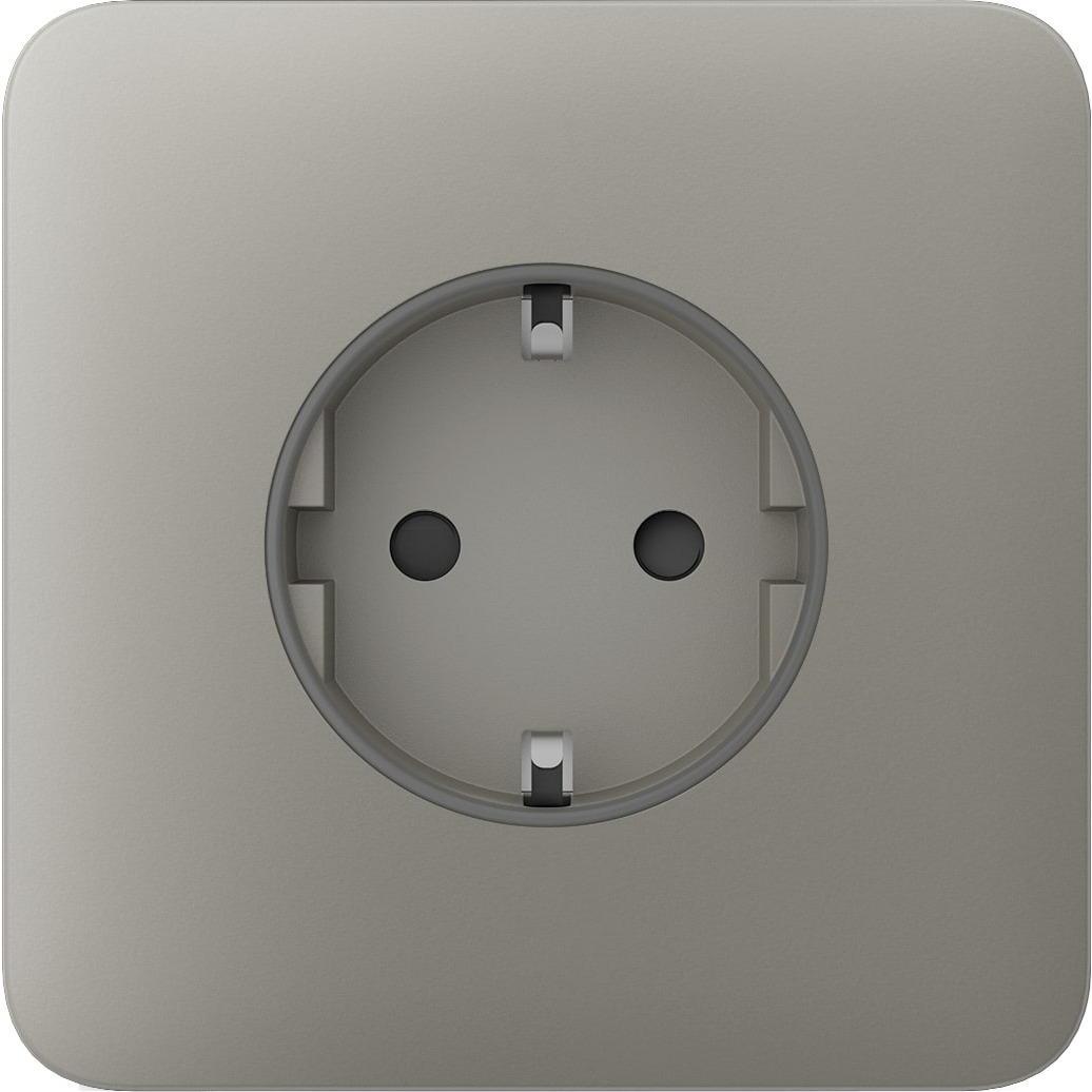 Передня панель для вбудованої розетки Ajax SoloCover for Outlet Basic, olive (000046681)