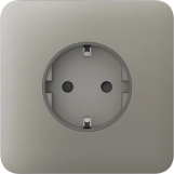 Передня панель для вбудованої розетки Ajax SoloCover for Outlet Basic, olive (000046681)