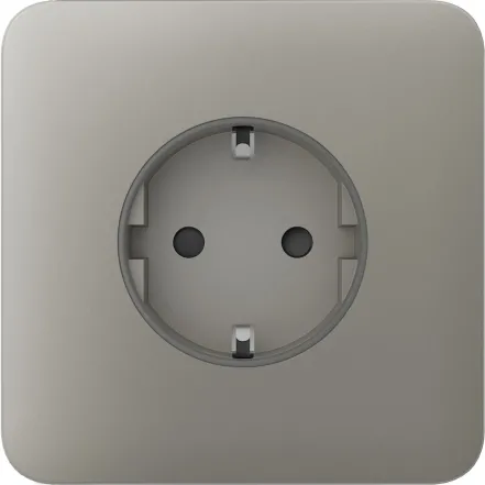 Передня панель для вбудованої розетки Ajax SoloCover for Outlet Basic, olive (000046681)