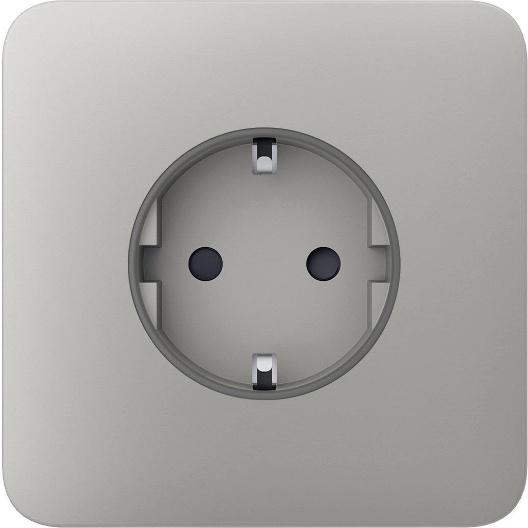 Передняя панель для встраиваемой розетки Ajax SoloCover for Outlet Basic, oyster (000046682)