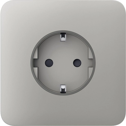 Передняя панель для встраиваемой розетки Ajax SoloCover for Outlet Basic, oyster (000046682)