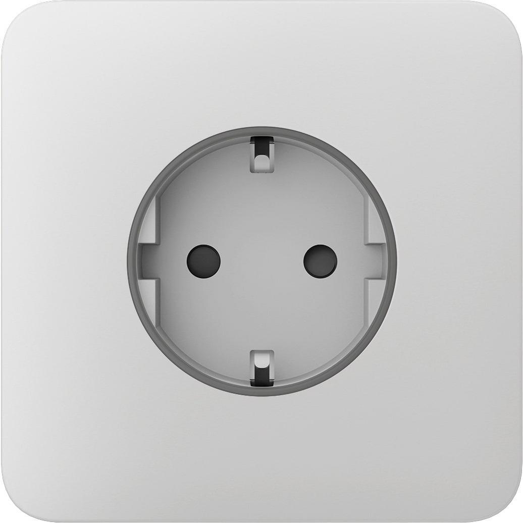 Передня панель для вбудованої розетки Ajax SoloCover for Outlet Basic, білий (000046683)