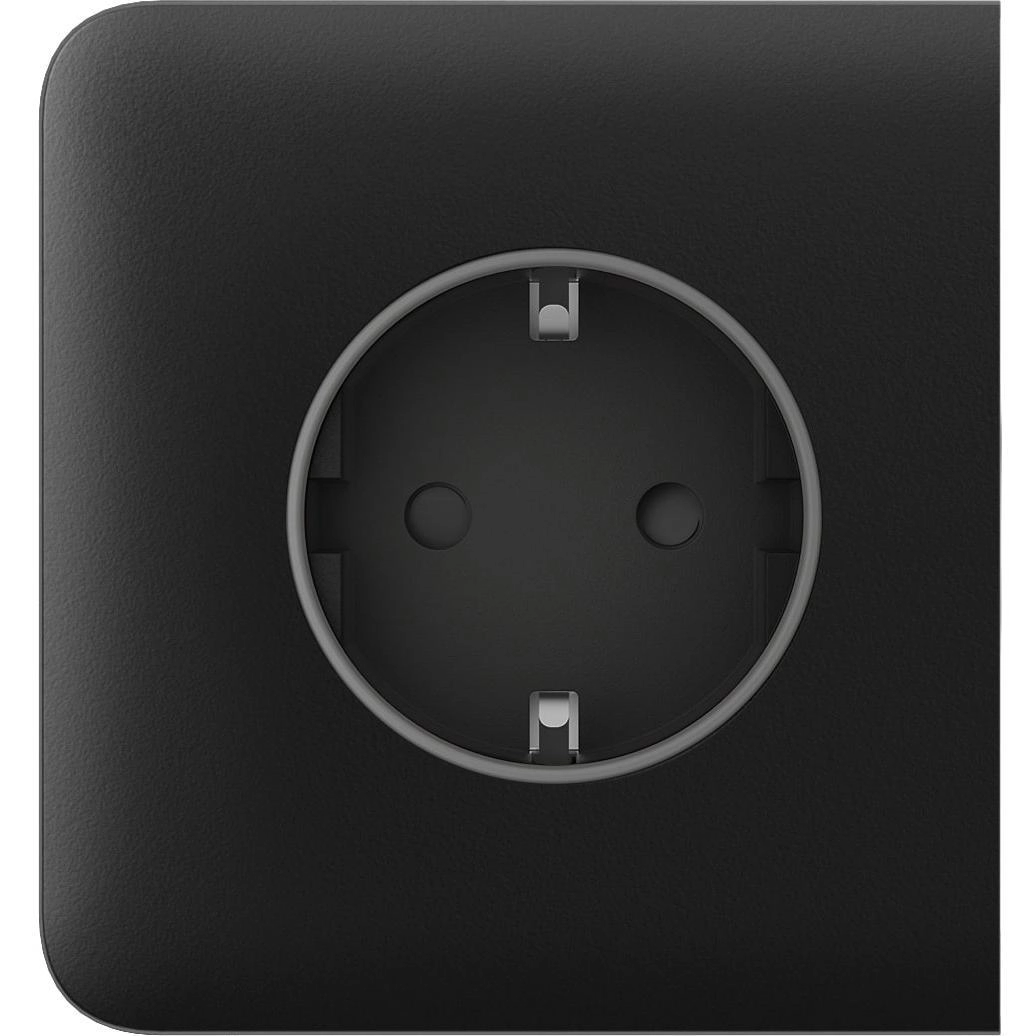 Боковая панель для встраиваемой розетки Ajax SideCover for Outlet Basic, черный (000046684)