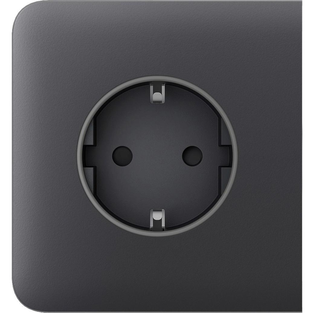 Боковая панель для встраиваемой розетки Ajax SideCover for Outlet Basic, графит (000046686)