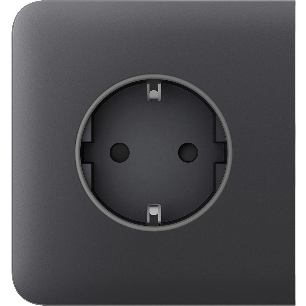 Боковая панель для встраиваемой розетки Ajax SideCover for Outlet Basic, графит (000046686)