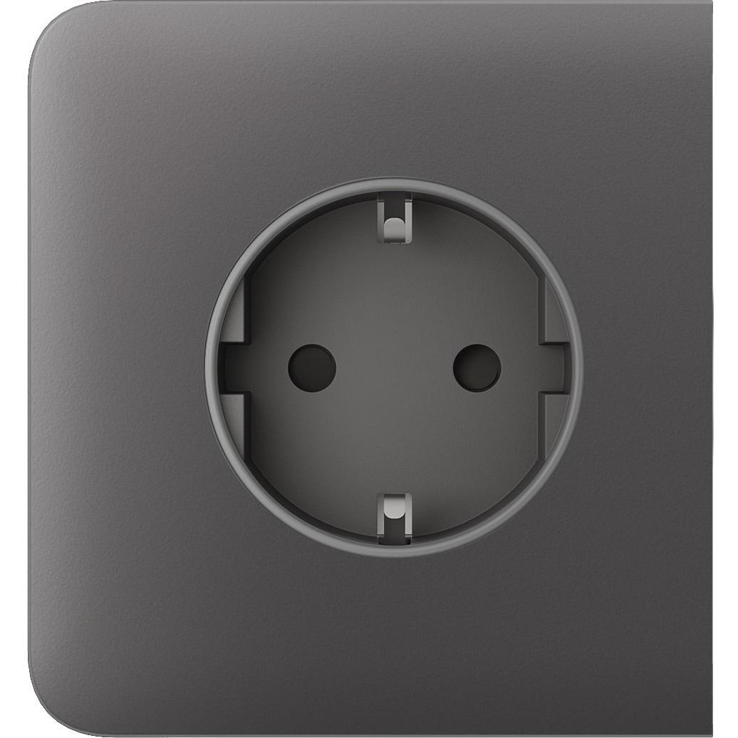 Боковая панель для розетки Ajax SideCover for Outlet Basic, серый (000046687)