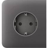 Боковая панель для розетки Ajax SideCover for Outlet Basic, серый (000046687)