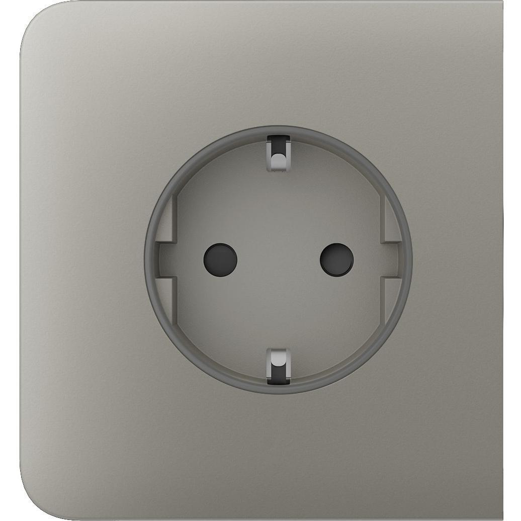 Боковая панель для встраиваемой розетки Ajax SideCover for Outlet Basic, olive (000046690)