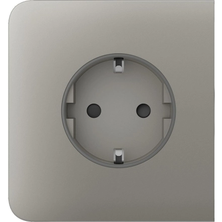 Бічна панель для вбудованої розетки Ajax SideCover for Outlet Basic, olive (000046690)