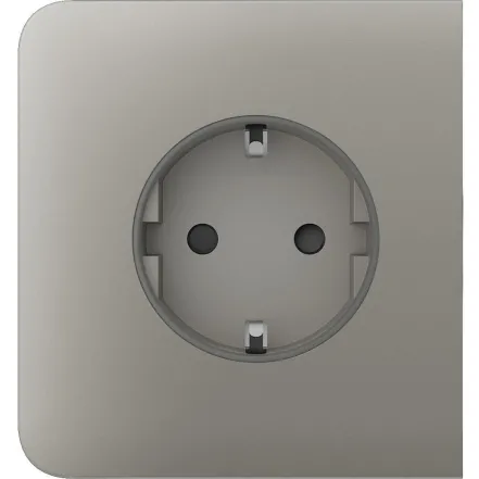 Боковая панель для встраиваемой розетки Ajax SideCover for Outlet Basic, olive (000046690)