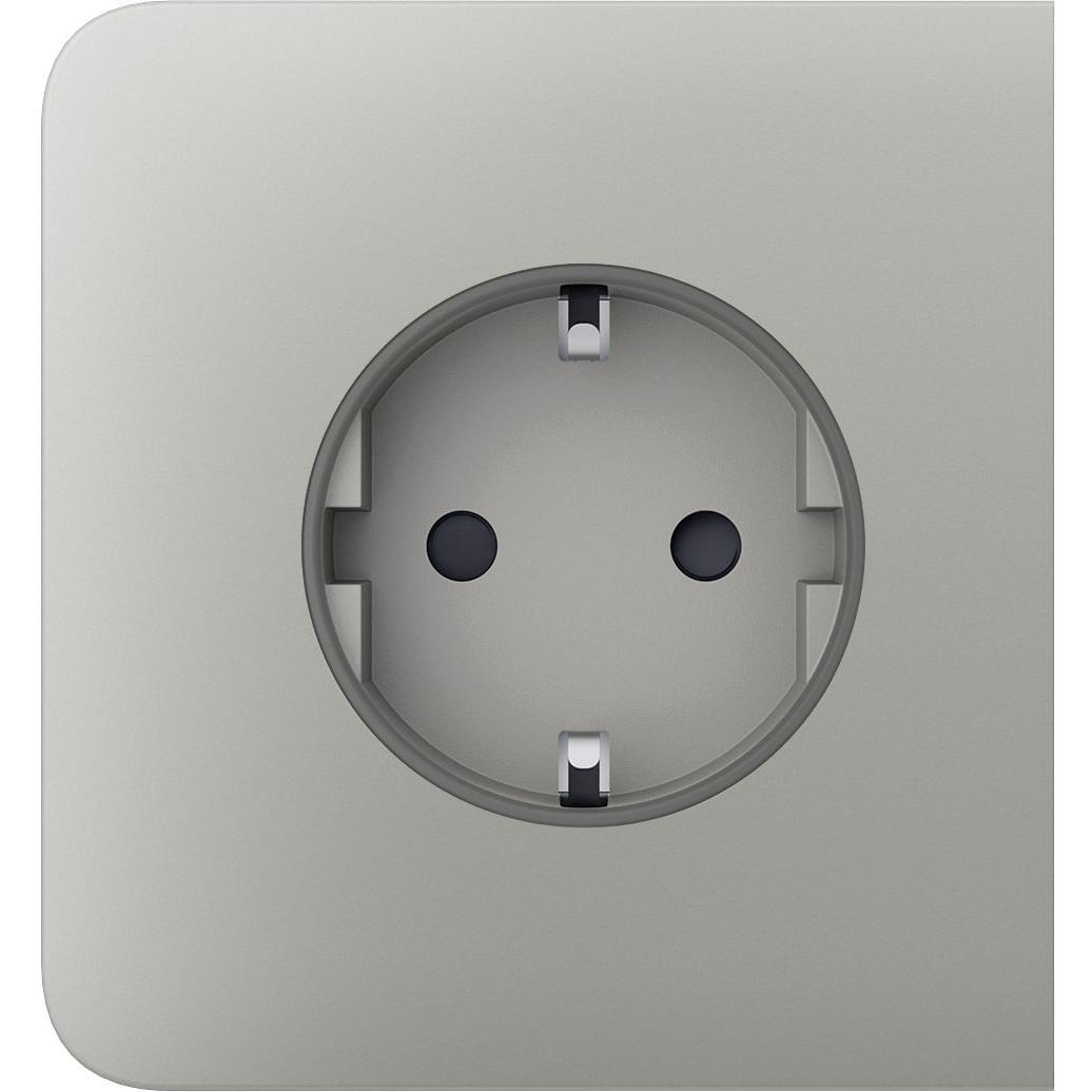 Бічна панель для вбудованої розетки Ajax SideCover for Outlet Basic, oyster (000046691)
