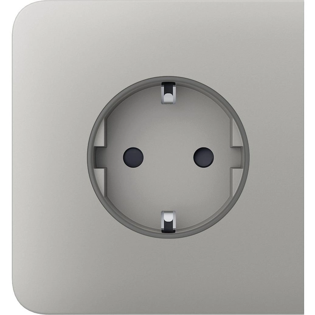 Бічна панель для вбудованої розетки Ajax SideCover for Outlet Basic, oyster (000046691)