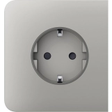 Бічна панель для вбудованої розетки Ajax SideCover for Outlet Basic, oyster (000046691)