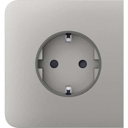 Бічна панель для вбудованої розетки Ajax SideCover for Outlet Basic, oyster (000046691)