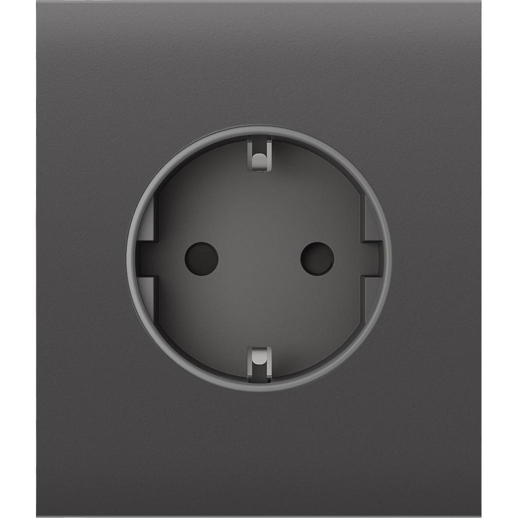 Центральная панель для встраиваемой розетки Ajax CenterCover for Outlet Basic, grey (000046698)
