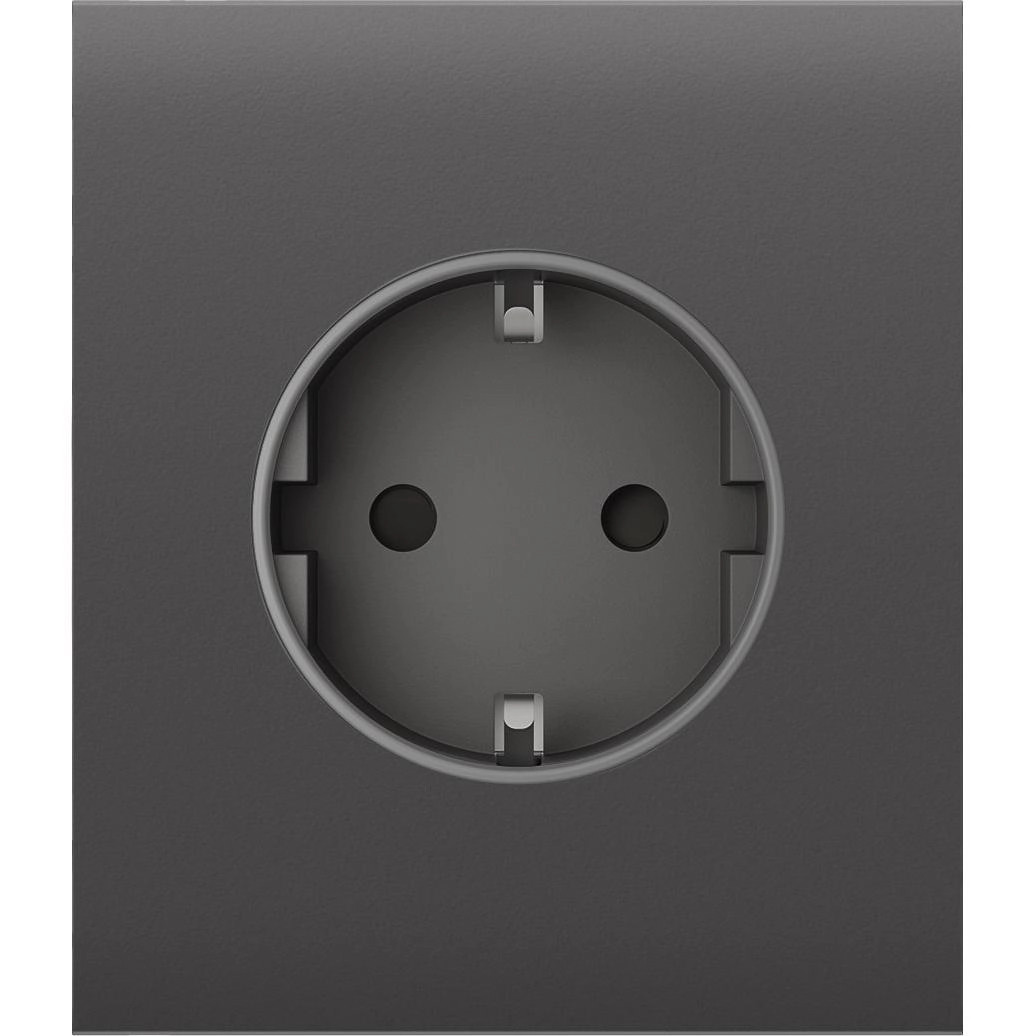 Центральная панель для встраиваемой розетки Ajax CenterCover for Outlet Basic, grey (000046698)