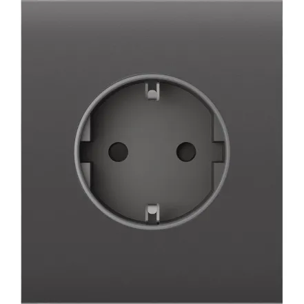 Центральная панель для встраиваемой розетки Ajax CenterCover for Outlet Basic, grey (000046698)
