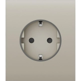 Центральная панель для встраиваемой розетки Ajax CenterCover for Outlet Basic, ivory (000046700)