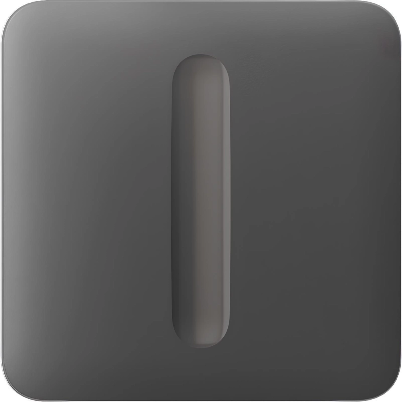 Кнопка выключателя Ajax SoloButton Dimmer 1-gang 2-way for LightSwitch Jeweller Gray (000051260)