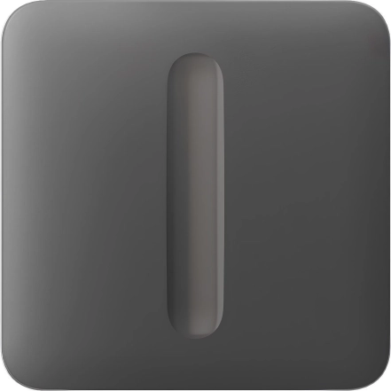 Кнопка выключателя Ajax SoloButton Dimmer 1-gang 2-way for LightSwitch Jeweller Gray (000051260)