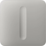 Кнопка вимикача Ajax SoloButton Dimmer 1-gang 2-way for LightSwitch Jeweller Oyster (000051263)