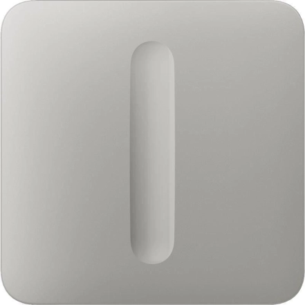 Кнопка вимикача Ajax SoloButton Dimmer 1-gang 2-way for LightSwitch Jeweller Oyster (000051263)