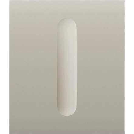 Кнопка выключателя Ajax CenterButton Dimmer 1-gang 2-way for LightSwitch Jeweller Ivory (000051272)
