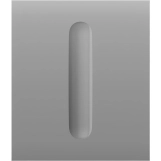 Кнопка для одноклавишного выключателя диммера Ajax CenterButton Dimmer 1-gang 2-way, fog (000051276)