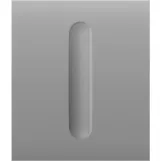 Кнопка для одноклавішного вимикача димера Ajax CenterButton Dimmer 1-gang 2-way, fog (000051276)