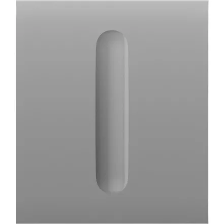 Кнопка для одноклавішного вимикача димера Ajax CenterButton Dimmer 1-gang 2-way, fog (000051276)