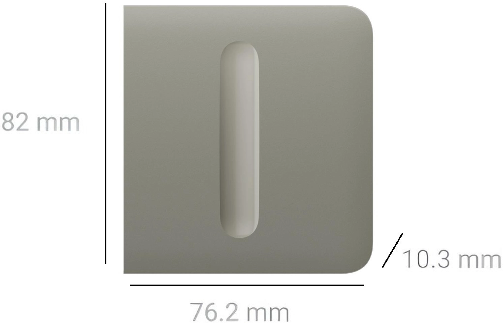 Кнопка бічна для вимикача Ajax SideButton Dimmer (000051283) Фото - 1