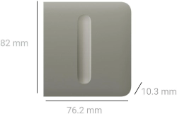 Кнопка бічна для вимикача Ajax SideButton Dimmer (000051283) Фото - 1