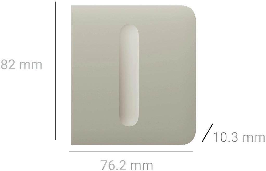 Кнопка бічна для вимикача Ajax SideButton Dimmer (000051284) Фото - 1