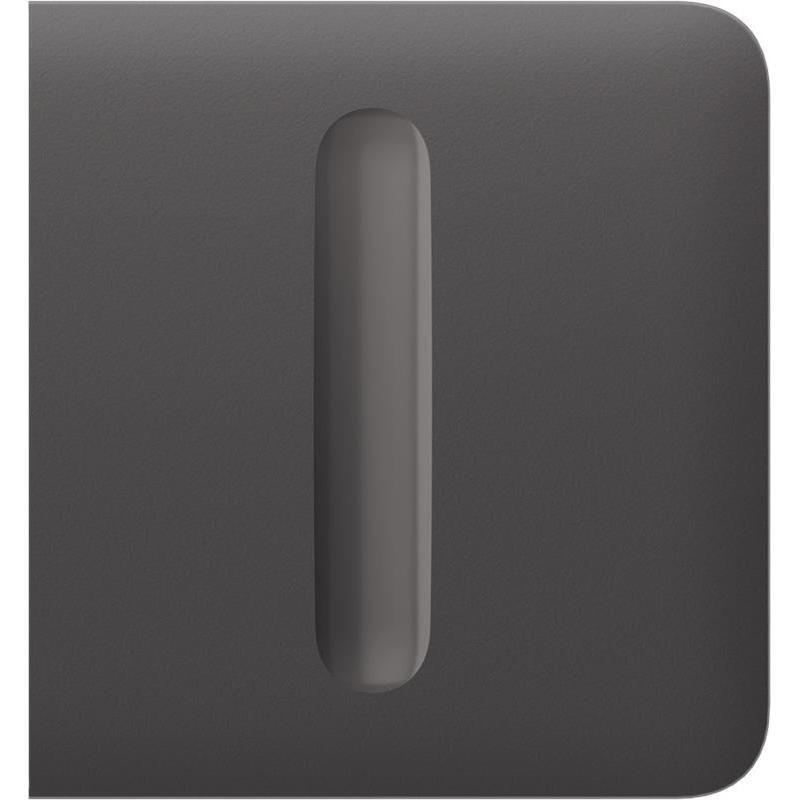 Кнопка вимикача Ajax SideButton Dimmer 1-gang 2-way for LightSwitch Jeweller Gray (000051285)