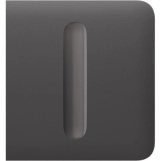 Кнопка вимикача Ajax SideButton Dimmer 1-gang 2-way for LightSwitch Jeweller Gray (000051285)