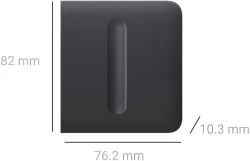 Кнопка боковая для одноклавишного выключателя Ajax SideButton Dimmer 1-gang 2-way for LightS (000051287) Фото - 1