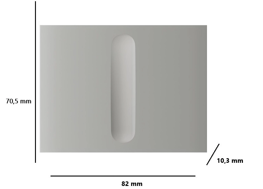 Кнопка для одноклавішного вимикача димеру Ajax CenterButton Dimmer Ver (000051292) Фото - 1