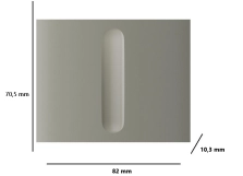 Кнопка центральная для выключателя Ajax CenterButton Dimmer Vertical (000051293) Фото - 1
