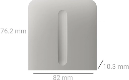 Кнопка бічна для вимикача Ajax SideButton Vertical Dimmer (000051301) Фото - 1