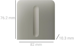 Кнопка для одноклавишного выключателя диммера Ajax SideButton Vertical Dimmer (000051302) Фото - 1