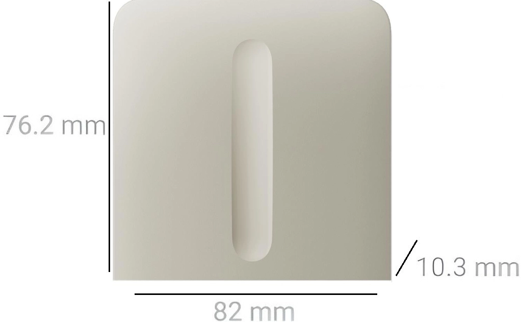 Кнопка боковая для выключателя Ajax SideButton Vertical Dimmer (000051303) Фото - 1