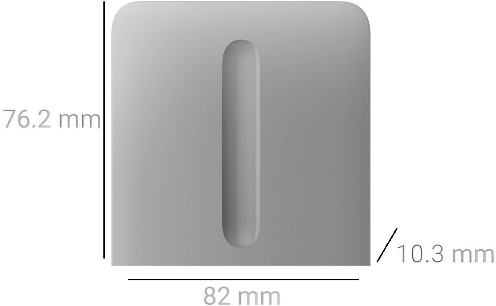 Кнопка боковая для выключателя Ajax SideButton Vertical Dimmer (000051306) Фото - 1