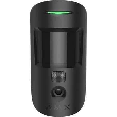 Датчик руху з покращеною фотофіксацією Ajax HDR MotionCam, Jeweller, чорний (000052546)