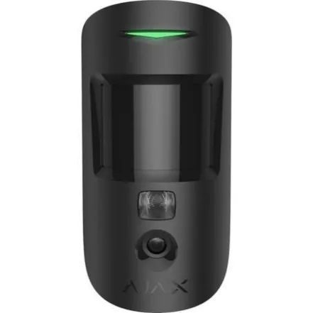Датчик руху з покращеною фотофіксацією Ajax HDR MotionCam, Jeweller, чорний (000052546)