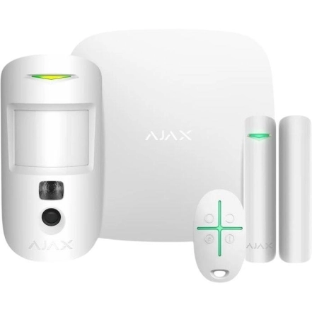 Комплект охранной сигнализации Ajax HDR StarterKit Cam, hub 2, motioncam HDR (000052841)