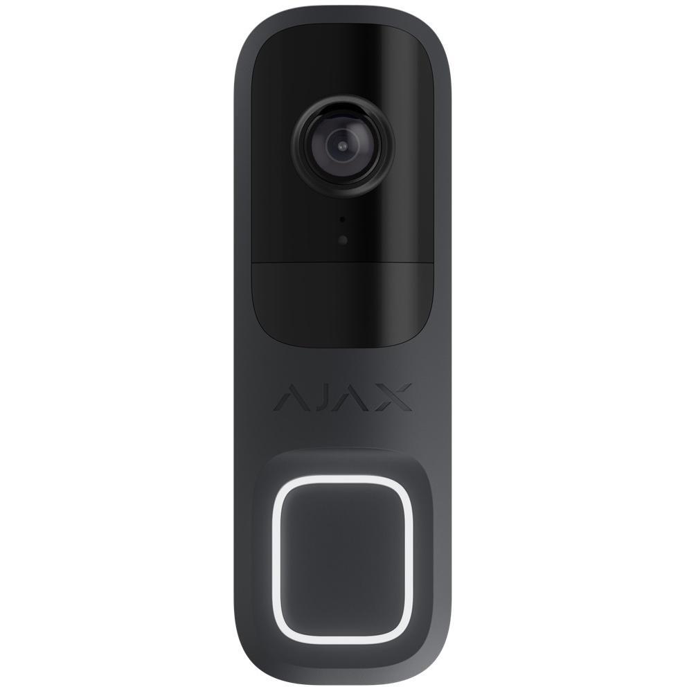 Видеозвонок Ajax Doorbell 4 мп, 155°, ИИ, Graphite (000053537)